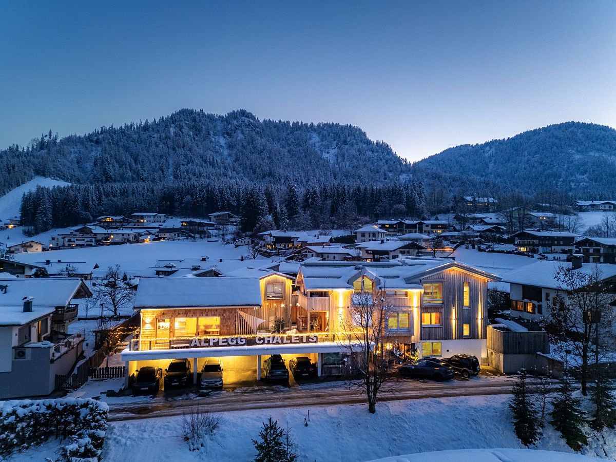 Alpegg Chalets Steinplatte Waidring am Skigebiet Steinplatte