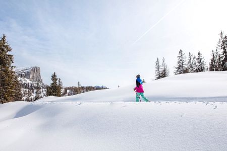 Winterwandern Waidring_Steinplatte_Alpegg Chalets