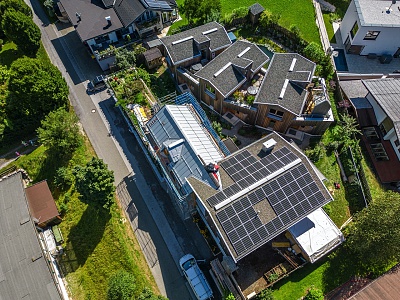 PV-Anlage Sonnenenergie für Chaleturlaub