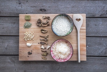 Steinpilzrisotto mit Pinienkernen_einfach und schnell gekocht_Alpegg Chalets_kitzbüheler Alpen