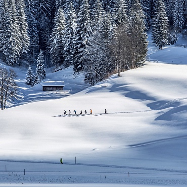 Zahlreiche Winteraktivitäten wie Langlaufen in Waidring rund um die Alpegg Chalets, Tirol