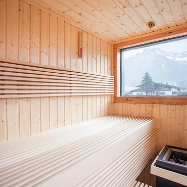 Alpegg Chalets Ferienwohnung in Waidring Kitzbühel_Sauna Cube