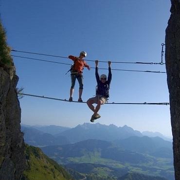 Klettersteig Henne Fieberbrunn Foto (c) Niederwieser (3)