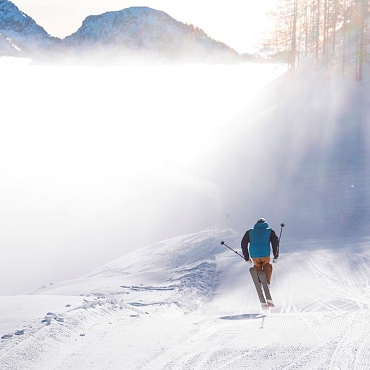 Ski fahren gehen in den Alpegg Chalets, Waidring