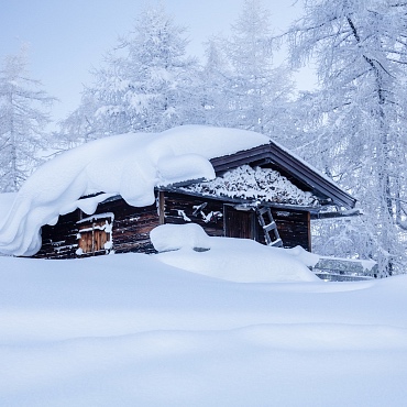 Wunervolle Winterlandschaft in Waidring, Österreich