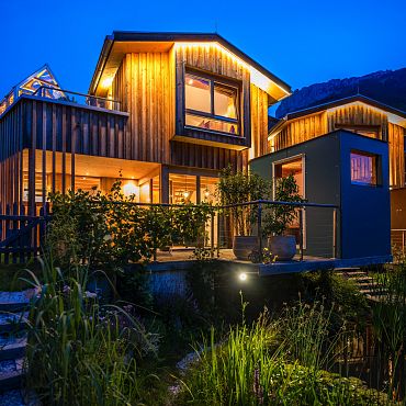 Sommernacht im Chalet Berg.Heimat mit Sauna